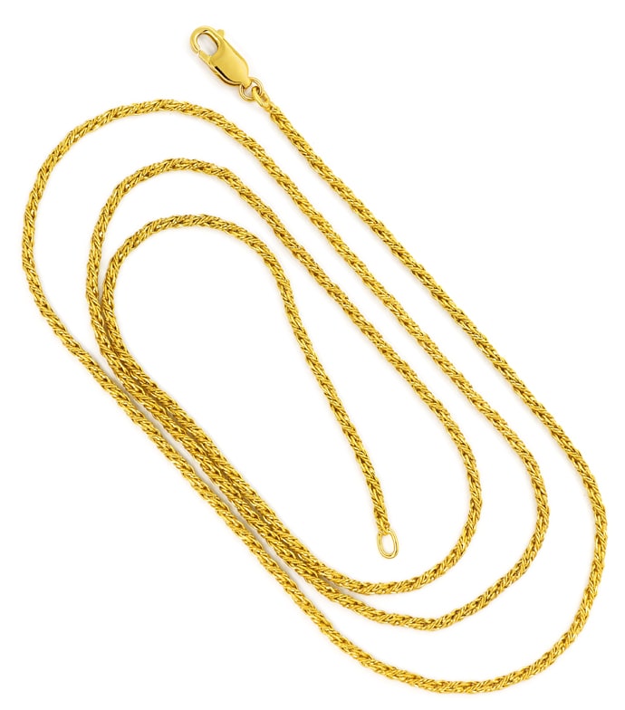 Foto 3 - Gedrehte Design-Goldkette 82 cm lang in 585er Gold, K3324
